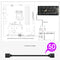 10 Ports RGB Fan HUB PC Desktop SATA Power 5V 3PIN ARGB Extension Splitter
