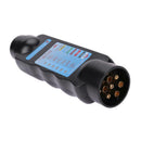 12V Resistance Adaptor Tester Trailer Plug And Socket Connector Tester fgd ZMX