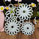 Flower Leaf Metal Cutting Dies Paper Card Embossing Stencil Set 11.1*10.1cm DIY