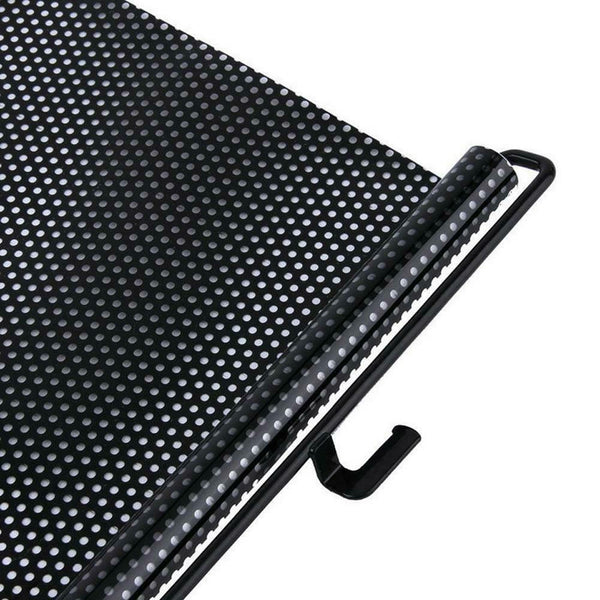 Car 40cm x 60cm Auto Retractable Side Window Car Sun Shade Curtain A#S