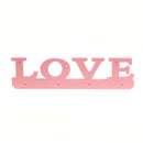 wooden love hanger 4 hooks on the wall bathroom door hanger hooks key clotBX