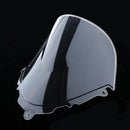 Motorcycle windshield wind deflector W/ Bracket for GSX600 750F 98-08 White