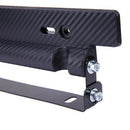 Adjustable Universal Carbon Fiber Racing License Number Plate Frame Holder BX