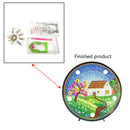 Full Drill Landscape 5D Diamond Painting Embroidery Cross Stitch Kit LED Light