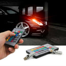T10 5050 6SMD RGB 2 PCS LED Multi Color Light Car Wedge automotive Bulbs fl A6W1