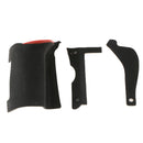 Rubber Body 3 Piece Grip Thumb Cover Skin Cap For  D750 DSLR W Adhesive