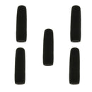 5PCS Microphone Foam Covers Wind Muff Black for Outdoor Interview Conference