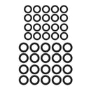 Power Pressure Washer Rubber O-Rings For 1/4 Inch,3/8 Inch,M22 Quick Connec