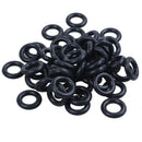 50x Black 16mm OD 9mm Inner Dia Nitrile Rubber O-ring Oil Seal Gasket Z5C6