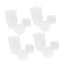 40Pcs Clear Plastic Insect Spider