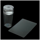 DIY Nail Art stamp stamp scraper image plate manicure print tool Transparen