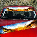 Car Stickers 130x21cm Reflective Front Rear Windshield Decals (Hawk Eye) A