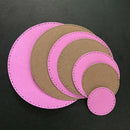 8Pcs Lace Edge Circle Framed Cutting Dies For Scrapbooking Card Craft Decor- OZ