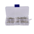 100pcs Nice Fastlock Snap Stainless Steel Fishing Duo-lock Snaps Hooks 2#-6# FT