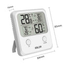 Baldr ABS Digital LCD Electronic Thermometer Hygrometer Mini MAX/MIN Meter