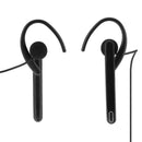 2 Pin Ear Bar Earpiece Mic PTT Headset for Kenwood BAOFENG TYT WOUXUN Radio