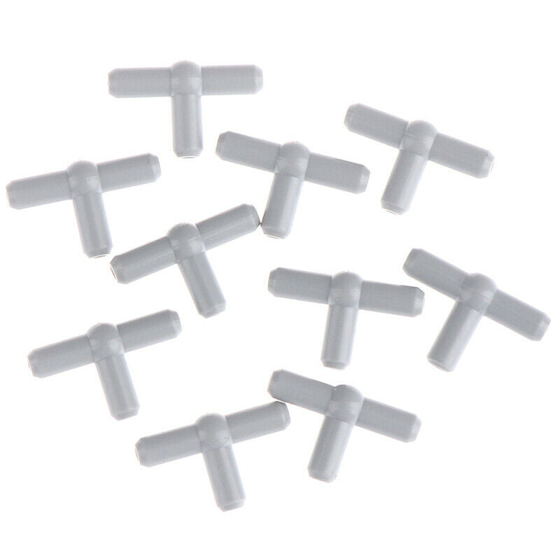 10Pcs 4697b Pneumatic T-Piece (T Bar) Compatible with 4697 Block Bricks Part-
