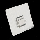 Transparent Adhesive Buckle Accessories Shelf Holder Without Tray Durable