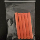 5 Foam Stick Cylinder Float Making Fly Tying Fishing Tackles 8x70mm Orange EVA