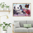 5D DIY Full Drill Diamond Painting Panda Cross Stitch Embroidery Mosaic Kit