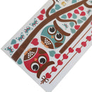 Wall Stickers Home Decor Cartoon Owl Birds Branch Removable Kids Decor Mural 3C