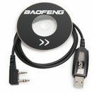 USB Programming Cable For Baofeng UV-5R UV-82 UV-S9 Two Way RadioB Hn