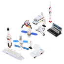 Alloy Models Space Shuttle Rocket Aircraft Spacecraft Kit 1:64 Kids Toys A