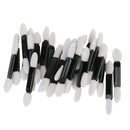 Pack of 50pcs Disposable Double Ended Eye Shadow Sponge Brush EyeShadow