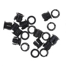 20PCS 5mm Black Plastic LED Holder Case Clip Display Panel LJ
