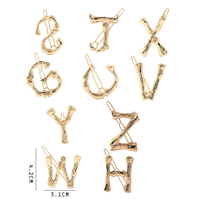 New Fashion Women Letter Modeling Hair Pins Girls Lovely Hair Clips Sweet H J7H1