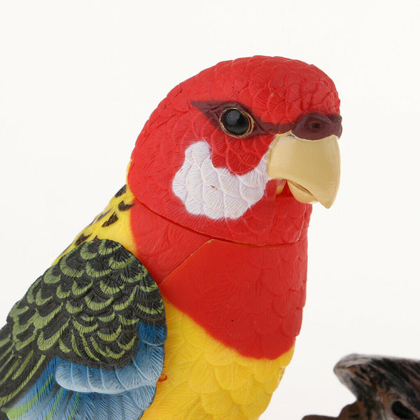 Adorable Cute Singing Chirping Dancing Parrots Birds with Sound Sensor Battery