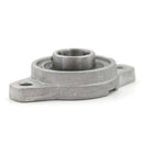 1Pair 15mm Bore Diameter KFL002 Pillow Block Bearing Flange Rhombic Bearings 3cE