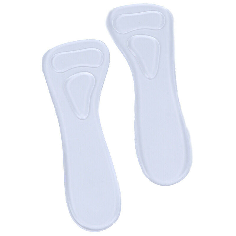 3/4 Length Transparent Gel Soft Anti-slip Cushion Insoles for High J rsPGjoJ Bj