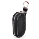 9cm PU Leather Car Auto Smart Remote Fob Key Chain Case Holder Cover Zipper Bags