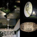 LED Dimmable Silicone Lamp Light E17 5W LED Corn Bulb 136 SMD 5730 110V 100