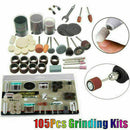 105Pcs Mini Electric Drill Grinder Rotary Tool Grinding Best Polishing Set S8W0