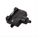 7 PIN ROUND FLAT ADAPTOR FEMALE RECTANGLE CARAVAN TRAILER PART BOAT