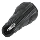 Anti-slip Zipper Closure Car Gear Shift Knob Cover Black M3G6
