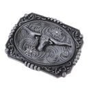 Fashion Western Cowboy Long Bull Horn Rodeo Belt Buckles Large for Men Gift