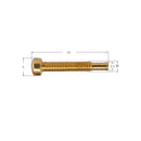 12x  Polepiece Clamp Screws Electric Guitar Accessory 0.94x0.08inch