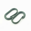 10  Key Hook Molle Buckle Outdoor Hanging Belt Carabiner Clip Green