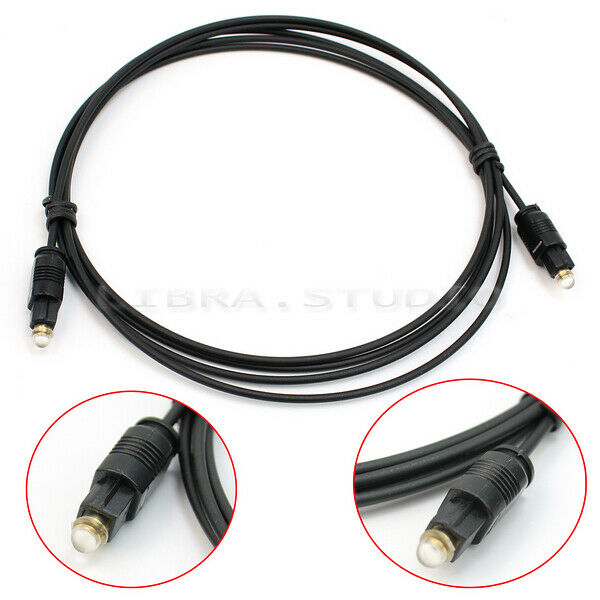 Optical Fiber Optic Toslink Digital Audio Cable SPDIF CD DVD Lead Cord 1. KZX