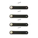 4x Handmade Door Handle Pulls Knob for Cabinet Cupboard Drawer Dresser