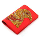 DIY Special Shaped Diamond Painting PU Leather Passport Protective Cover
