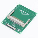 Compact Flash CF Memory Card to 1.8 inch CE ZIF SSD HDD Adapter with 2 Cables,