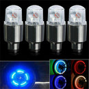 4Pcs LED Wheel Tire Tyre Valve Caps Colorful Neon Light for Car Bike Motorcycle