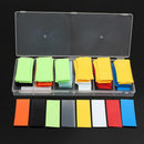 280pcs PVC Heat Shrink Tubing Tube Wrap Kit For Li-ion 18650 18500 Battery
