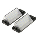 2pcs 18 LED FOR BMW 3 Series E36(1992-1998) License Plate Light Error Free