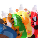 360ml Eco friendly foldable cartoon travel drink bottle safe for kids childrenJR