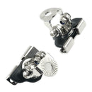 2pcs Stainless Steel Universal Car Auto Hood LED Work Light Bracket Holders